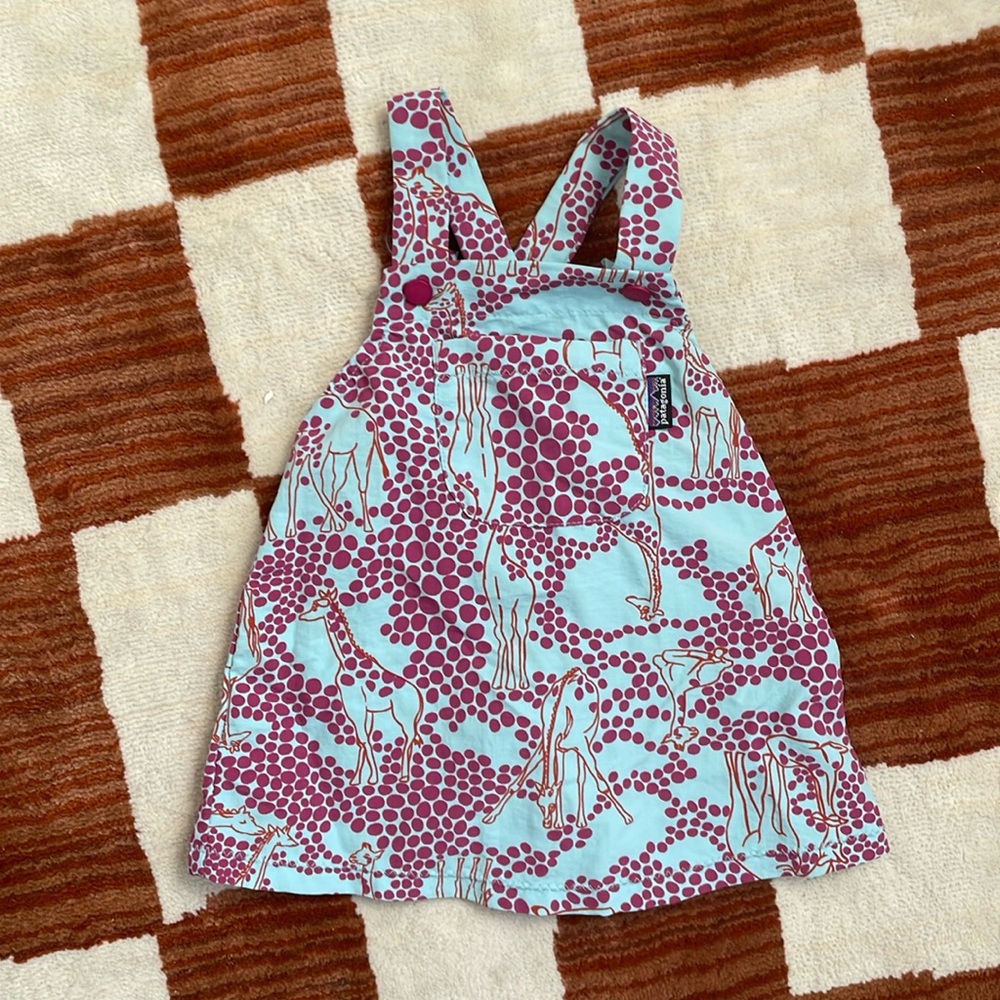 Patagonia baby girl overall dress